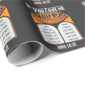 Papier Cadeau Juda Hebreu Nouveau Testament messianique (Coin rond)