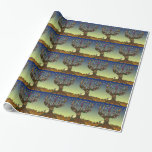 Papier Cadeau Judaica Menorah Arbre de vie Art Imprimer<br><div class="desc">You are viewing The Lee Hiller Designs Collection of Home and Office Decor,  Apparel,  Toxiques and Collectibles. The Designs include Lee Hiller Photographie et Mixed Media Digital Art Collection. You can view her her Nature photographiy at at http://HikeOurPlanet.com/ and follow her hiking blog within Hot Springs National Park.</div>
