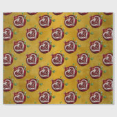 Papier Cadeau Judaica Pomegranate Heart Hanoukka Rosh Hashanah (Plat)