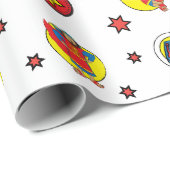 Papier Cadeau Judjah Maccabee La Couleur Du Marteau (Coin rond)