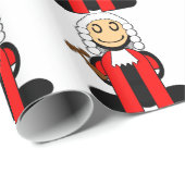 Papier Cadeau Juge (simple) (Coin rond)