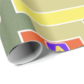 Papier Cadeau Juguetes de Colores (Coin rond)