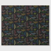 Papier Cadeau Juillet, 31 Anniversaire Cadeau Papier (Plat)