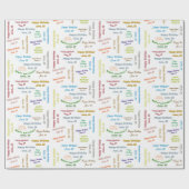 Papier Cadeau Juin, 28 Anniversaire Cadeau Papier (Plat)