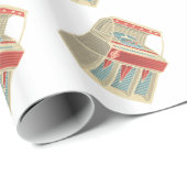 Papier Cadeau Juke-box (Coin rond)