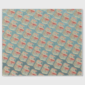 Papier Cadeau Juke-box (Plat)