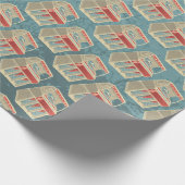 Papier Cadeau Juke-box (Coin)