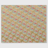 Papier Cadeau Juke-box (Plat)