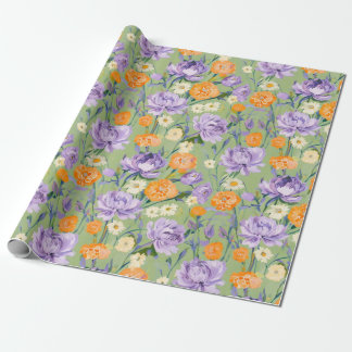 Papier Cadeau Julie Floral