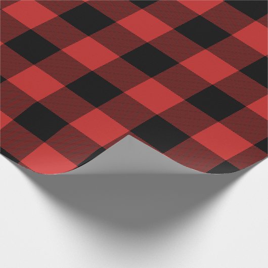 Papier Cadeau Jumbo Buffalo Check Plaid (Coin)