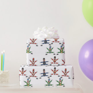 Papier Cadeau jumping jack toys art illustrations