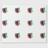 Papier Cadeau Juneteenth (Plat)