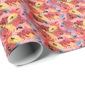 Papier Cadeau Jungle (Coin rond)