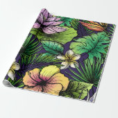 Papier Cadeau Jungle (Déroulé)