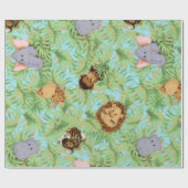 Papier Cadeau Jungle Budies (Plat)
