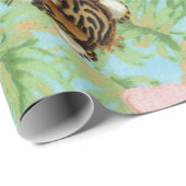 Papier Cadeau Jungle Budies (Coin rond)