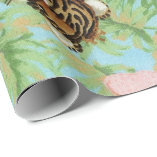 Papier Cadeau Jungle Budies (Coin rond)