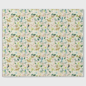 Papier Cadeau Jungle luxuriante (Plat)