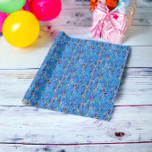 Papier Cadeau Jungle Motif Rainbow Textures sur Arrière - plan b