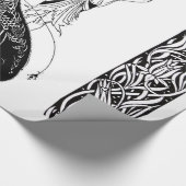Papier Cadeau Jupe Peacock Beardsley Art Nouveau (Coin)