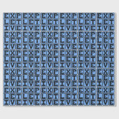 Papier Cadeau Jurons, Langage Ordurier (Plat)