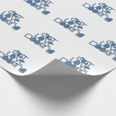 Papier Cadeau Juste Cuisine d'amour (Coin)