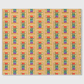 Papier Cadeau Juste En Dehors Du Closet (Plat)