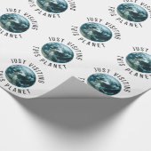 Papier Cadeau Juste En Visitant Cette Planète (Coin)
