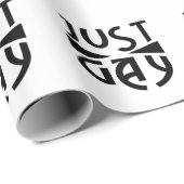 Papier Cadeau Juste Gay (Coin rond)