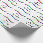 Papier Cadeau Juste marié (Coin)