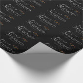 Papier Cadeau Juste marié (Enfin) Lesbian Pride Design (Coin)