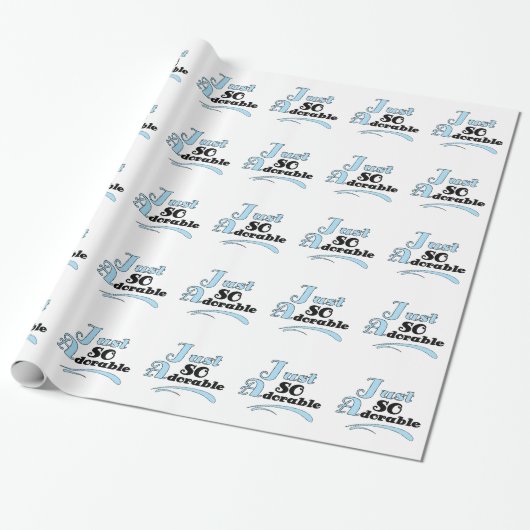 Papier Cadeau Juste si adorable (Déroulé)