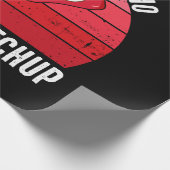 Papier Cadeau Juste un garçon qui aime Ketchup (Coin)