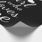 Papier Cadeau juste une fille qui aime le cosplay de manga migno (Coin)