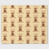 Papier Cadeau Juste une fille qui aime les vaches Highland (Plat)