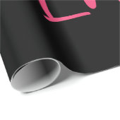 Papier Cadeau Juste une patronne qui construit son empire femmes (Coin rond)