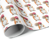 Papier Cadeau Justice pour arachide l'écureuil MAGA (Coin rond)