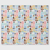 Papier Cadeau K-Beauty (soin de peau coréen) (Plat)