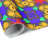 Papier Cadeau Kaleidoscope (Coin rond)