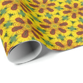 Papier Cadeau Kaleidoscope Art 22 Papier d'enveloppement (Coin rond)