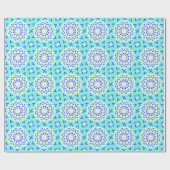 Papier Cadeau Kaleidoscope de glace 01 (Plat)