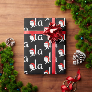Papier Cadeau Kamala Harris Noël 2024 Comma la Black