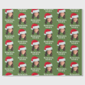 Papier Cadeau Kamala Santa Hat - Biden Harris 2020 vacances amus (Plat)