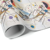 Papier Cadeau Kandinsky 1923/composition viii/pixdecines (Coin rond)