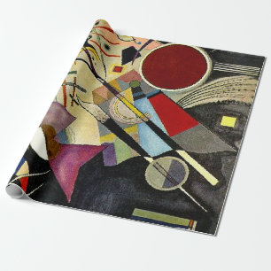 Papier Cadeau Kandinsky - Accompagnement Noir