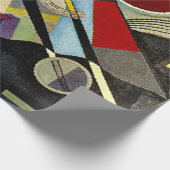 Papier Cadeau Kandinsky - Accompagnement noir (Coin)