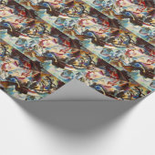 Papier Cadeau Kandinsky Composition VI Peinture Abstraite (Coin)