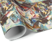 Papier Cadeau Kandinsky Composition VI Peinture Abstraite (Coin rond)