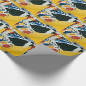 Papier Cadeau Kandinsky Impression III Concert Peinture Abstrait (Coin)