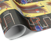 Papier Cadeau Kandinsky Inner Alliance Abstraite (Coin rond)